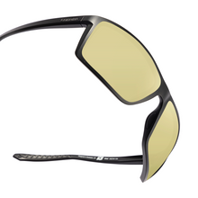 Load image into Gallery viewer, Sunglasses with matte black frame and lowlight polarized lenses from Cordina Eyewear