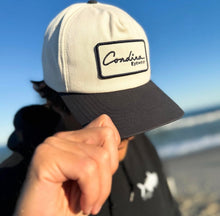 Load image into Gallery viewer, Navy and White Cordina Eyewear ball cap
