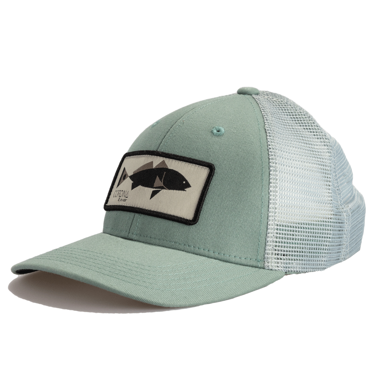 REDFISH Sport Cap Fishing Hat Embroidered Fish Adjustable GREEN AG27
